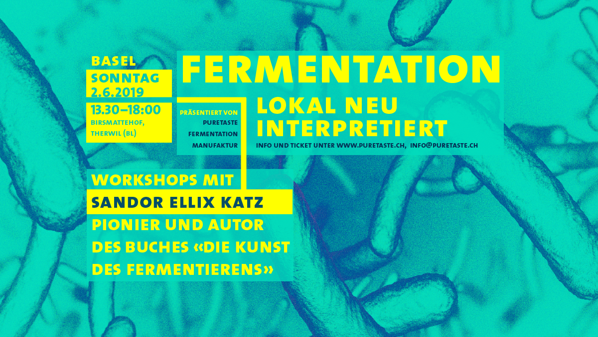 Sandor Katz – Fermentations-Workshop in Basel, Schweiz