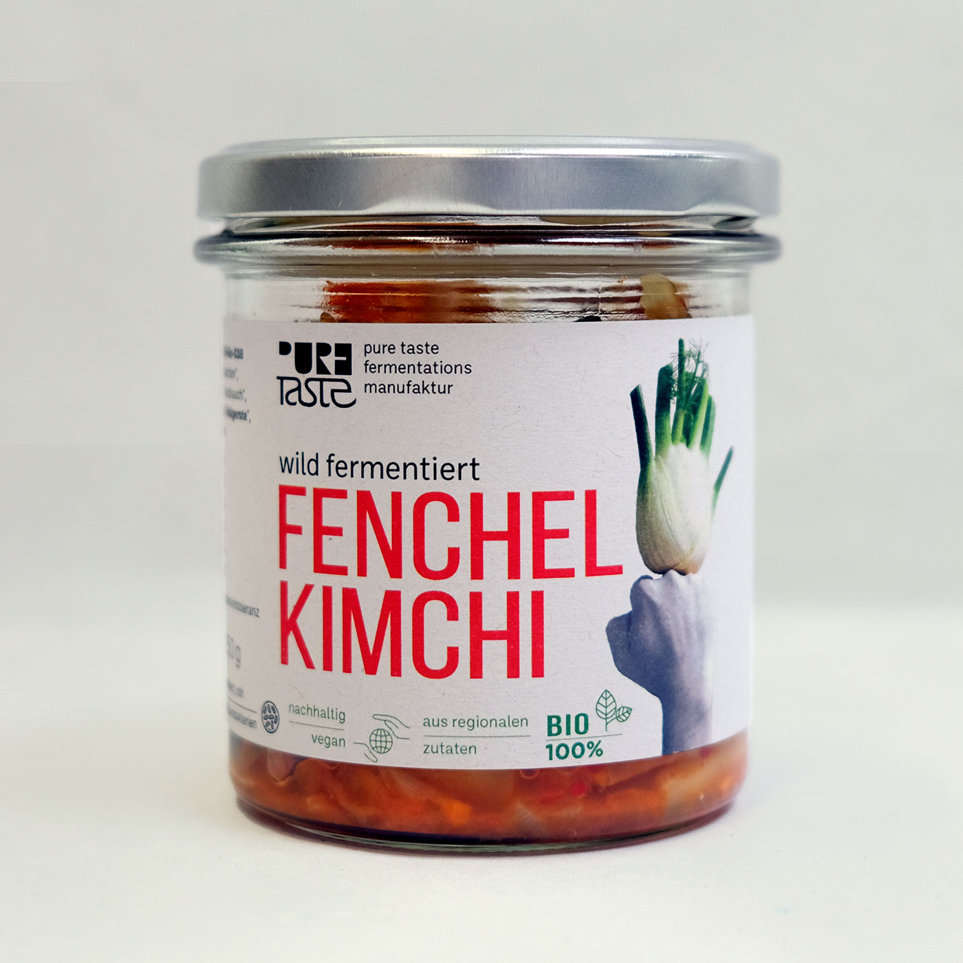 Fenchel Kimchi Bio im Glas
