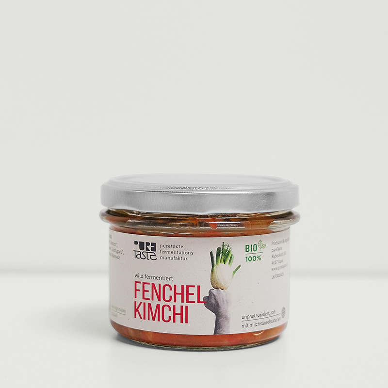 Bio Fenchel Kimchi, lokal produziert in der Schweiz