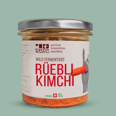 Bio Karotten Kimchi mit Kurkuma, unpasteurisert