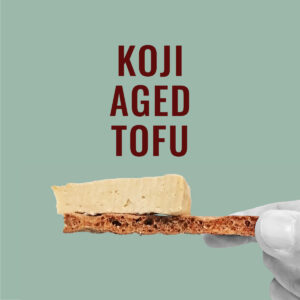 Koji aged Tofu