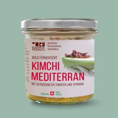 Glas mediterranes Kimchi